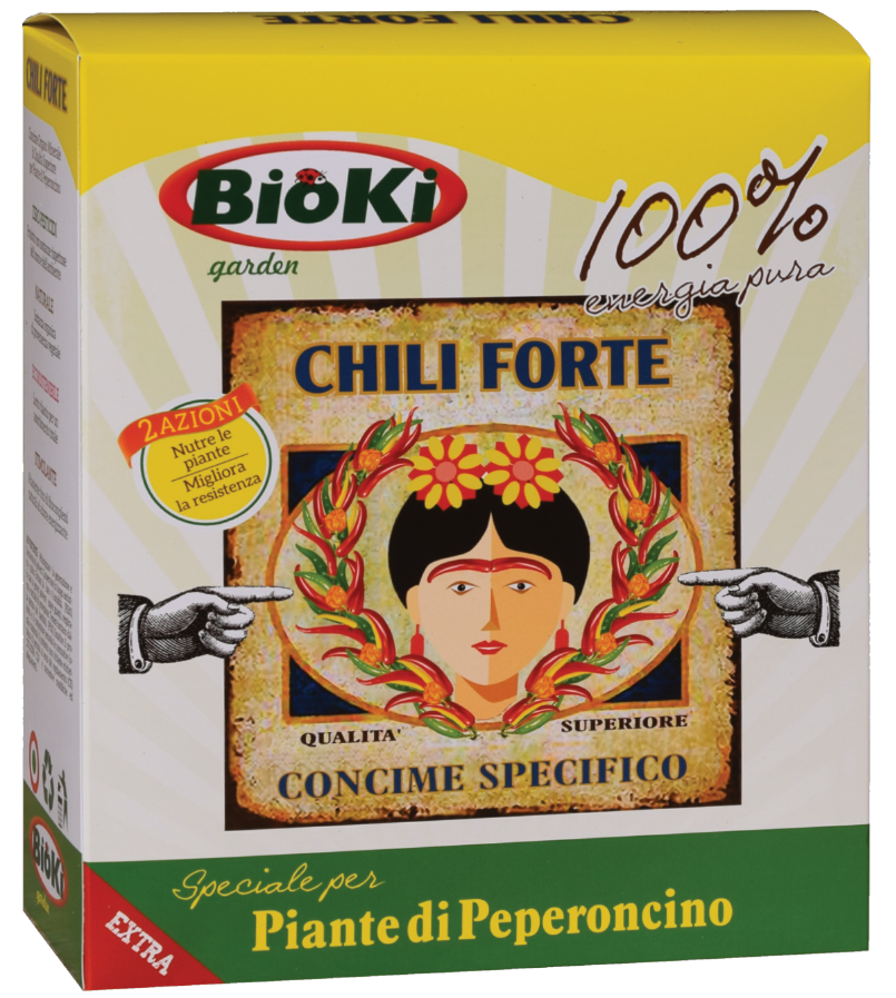 CONCIME CHILI FORTE PER PEPERONCINO BIOKI 900 G
