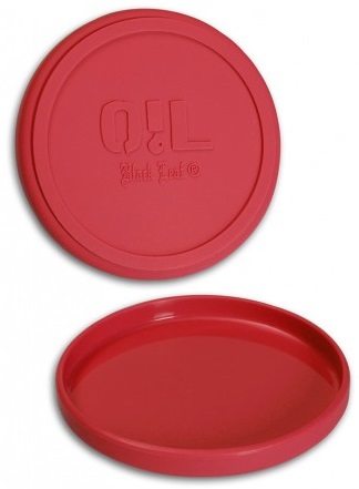 Oil-Black-Leaf-Silicone-Plate-Glossy