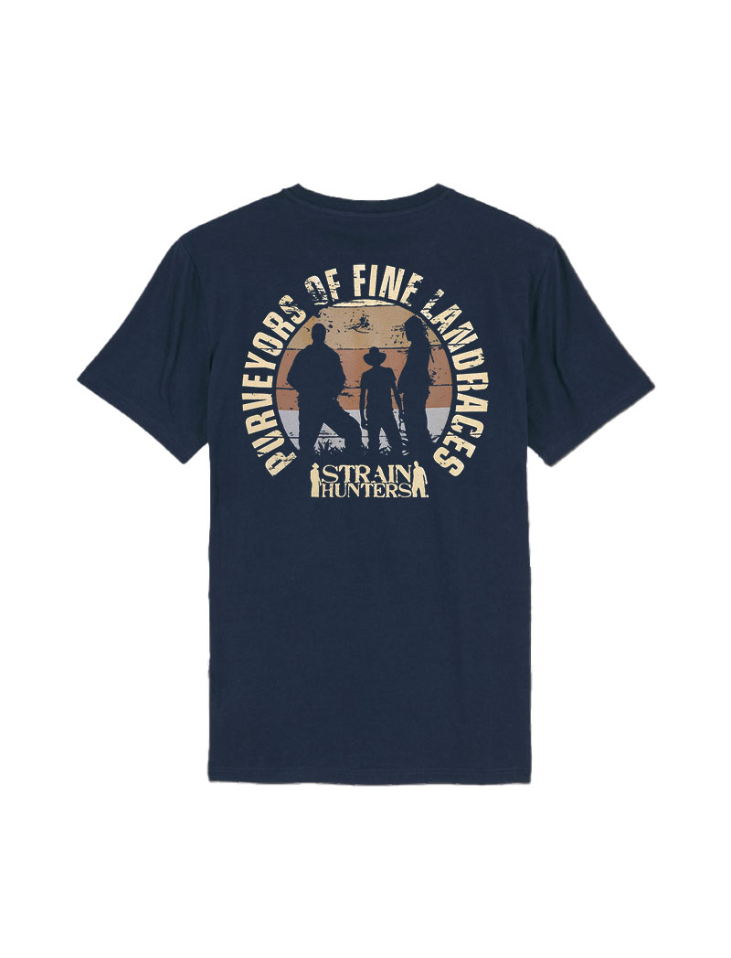 T-shirt-Strain-Hunters-Blue-Navy-L